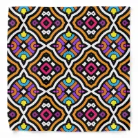 Colorful Cute Pretty Modern Tribal Ethnic Pattern Bandana