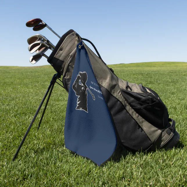 Golfer Bachelor Party Golfing trip Classic Stylish Golf Towel