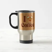 Love Coffee Fun Heart Epic Style Travel Mug