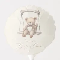 Teddy Bear Vintage Baby Shower Balloon