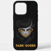 Angry Queen Black iPhone 16 Pro Max Case