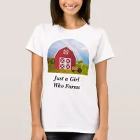 Add Your Name to Red Barn with Blue Sky T-Shirt