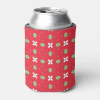 Christmas Holiday Charm Pattern 02 -  Can Cooler