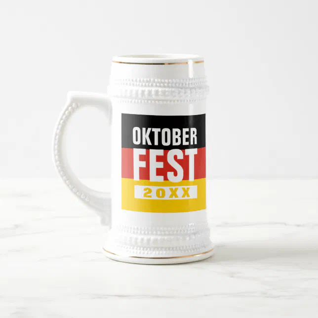 Oktoberfest Octoberfest German Flag Beer Stein