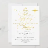 Family Christmas Karaoke Church Carols Service Invitation