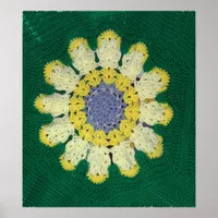 Poster - Crochet Pattern - Daisy