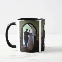 Custom Photos Just Married Couple Leaving Church Mug