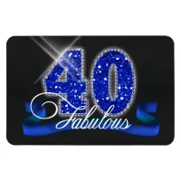 Fabulous Forty Sparkle ID191 Magnet