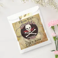 Pirate Wedding Groom's Crew "Thank You" Favor Bag