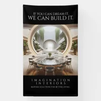 Stunning Architectural Interiors Marble Tabletop Banner