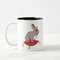 Noble Rabbit Two-Tone Coffee Mug