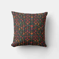 Autumn Bloom" Throw Pillow