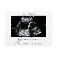 Photo Magnet Ultrasound Gifts for Grandma Sonogram