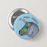 Button - Unicorn Magic in Color