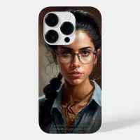 Venezuelan Woman Portrait Oil Painting Case-Mate iPhone Case