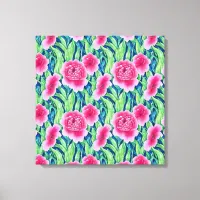 Watercolor Floral Canvas Print