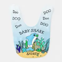 Personalized Baby Shark Doo Doo Doo Baby Bib