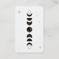 *~* Lunar Shamen .  Cosmic Moon Phases Universe Business Card