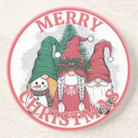 Christmas Gnomes Coaster