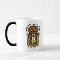 Wickedly Handsome Jack-O-Lantern Halloween Magic Mug