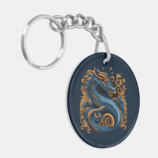 Dragon Medieval Theme Keychain