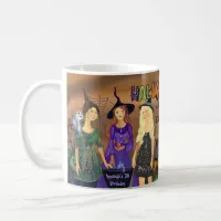 Calling All Witches Halloween Birthday Party Coffee Mug