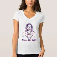 Yes, We Kam! Kamala Harris 2024 Election T-Shirt