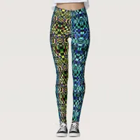 Optical Illusion distortion Leggings