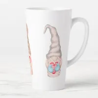 Cute Love Gnomes Valentines Holiday   Latte Mug