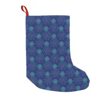 Floral Pattern Christmas Stocking