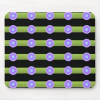 Minimalism Green and Lilac Color Mouse Pad