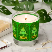 Celtic Christmas Tree - Green  Scented Candle