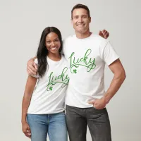 Lucky Shamrock St Patricks Day Irish T-Shirt