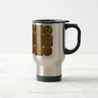 Celtic Knotwork Cross Travel Mug