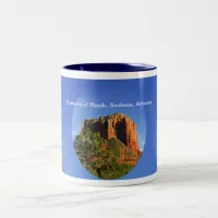 Cathedral Rock, Arizona Two-Tone Coffee Mug