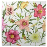 Daylilies All Over Napkin