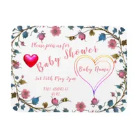 Baby Shower Heart Magnet