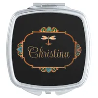 Magical Fairy Tale Fantasy Personalized Compact Mirror