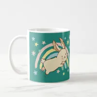 Rainbow Rabbit Coffee Mug