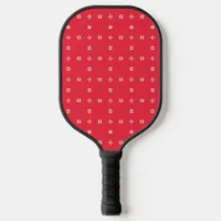 Christmas Holiday Charm Pattern 09 -  Pickleball Paddle