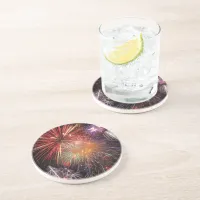 Fireworks Finale Drink Coaster