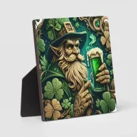 Enchanted Evening of Ale A Leprechauns Toast  Plaque