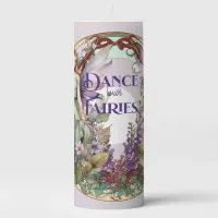 Dance with Fairies Pillar Candle