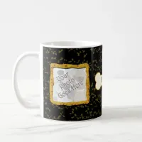 2 Photo Whimsical Dog Polka Dot Confetti Keepsake Coffee Mug