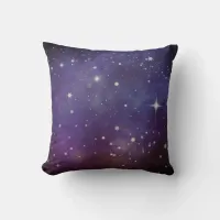 *~* Dreamy Glorious Magical Starry Night Throw Pillow