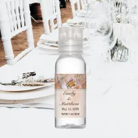 Heart Pearls Floral Orange Roses Butterflies Hand Sanitizer