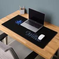 Personalized Lunar Moth Desk Mat