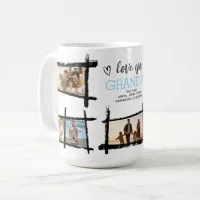 Rustic Frames Black/Wht Love Ya Grandpa ID1015 Coffee Mug