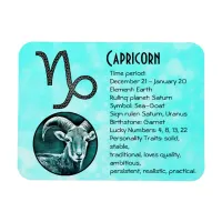 ... Horoscope Traits and Facts Magnet