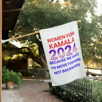 Women for Kamala Harris 2024 Election House Flag